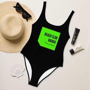 TTT LDN Beach Baddie Swimsuit - BrghtGrn