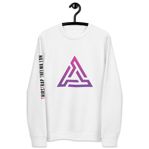 TTT LDN Organic Cotton Logo Sweatshirt - White