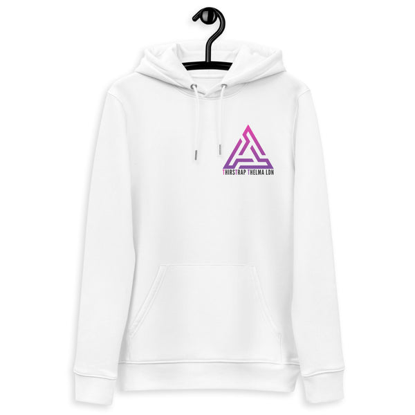 TTT LDN Organic Cotton Little Logo Hoodie - White