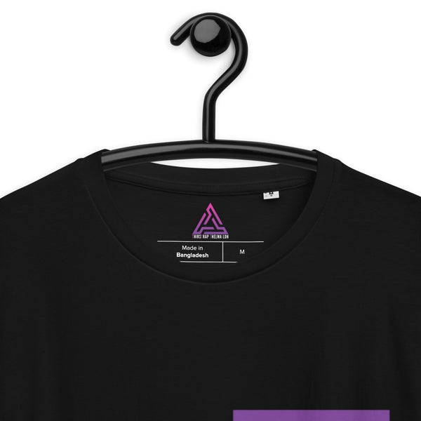 TTT LDN Pretty Organic Cotton t-shirt - Black/Violet