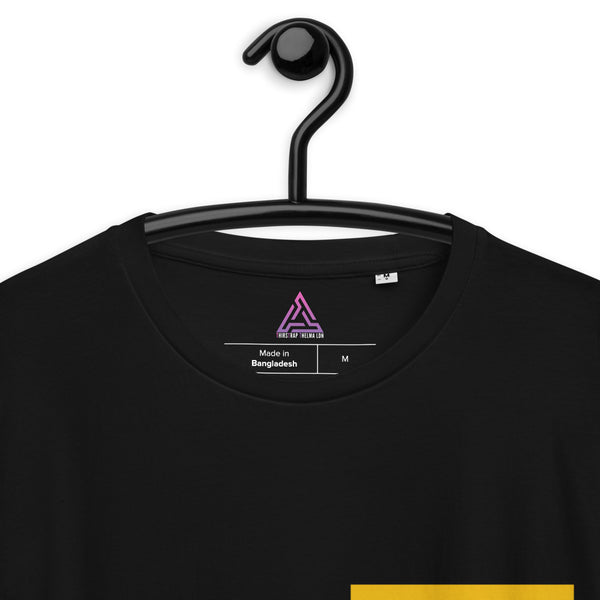 TTT LDN Thirst Ain’t Dead Organic Cotton t-shirt - Black/Yellow