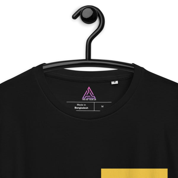 TTT LDN Extra Boujee Organic Cotton t-shirt - Black/Yellow